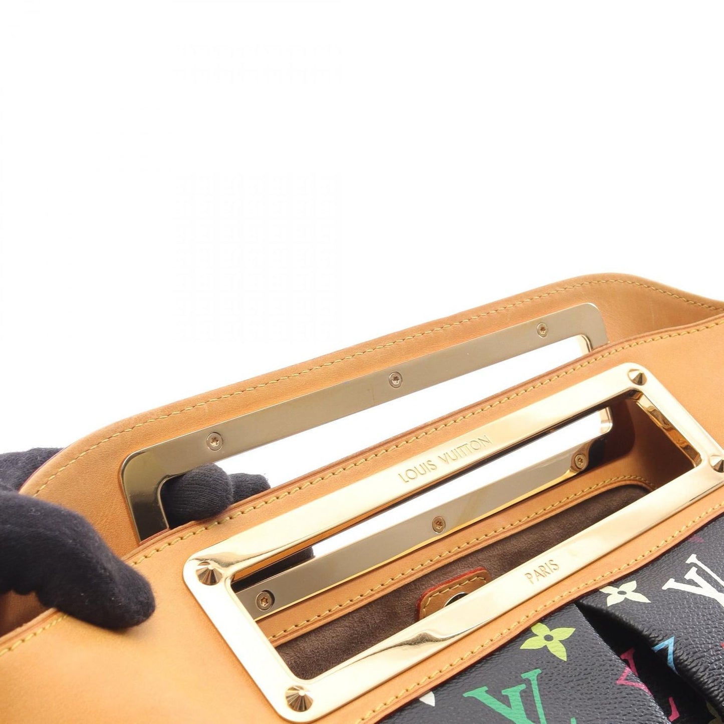 Louis Vuitton Judy GM Monogram Multicolor Handbag - Black