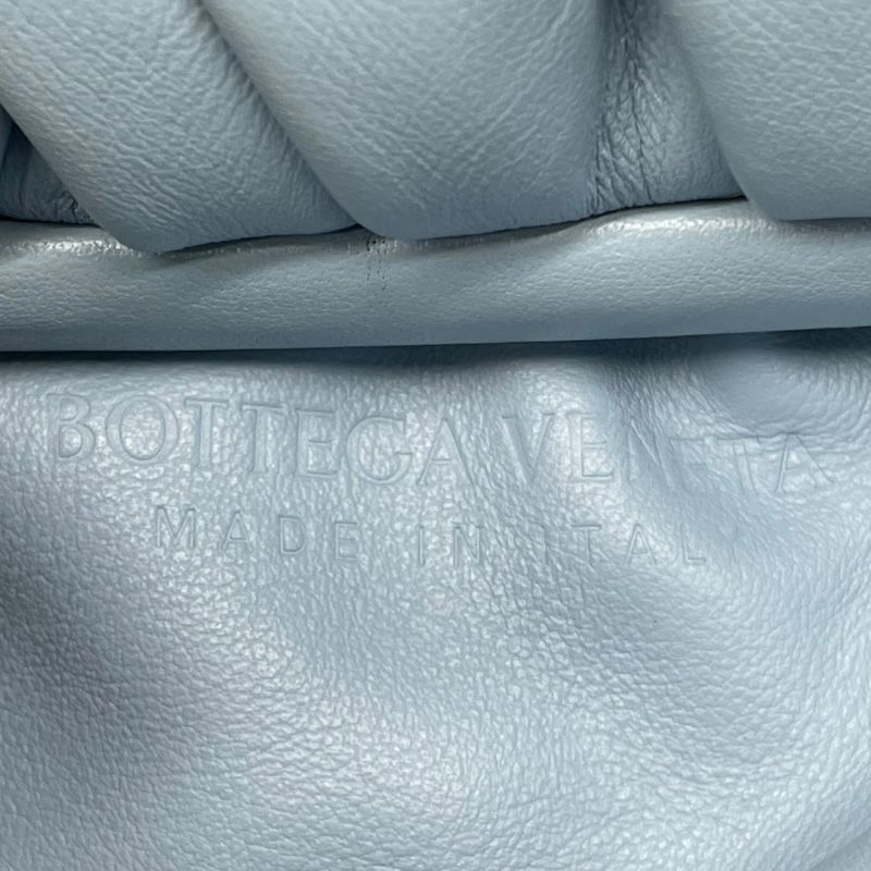 Bottega Veneta Light Blue Leather Hobo Shoulder Bag