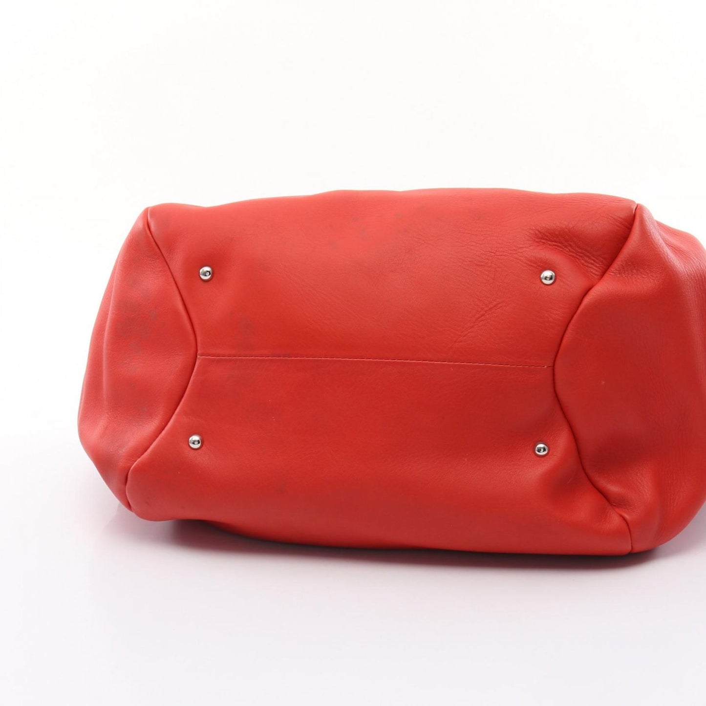 Salvatore Ferragamo Red Leather Tote Bag - Timeless Elegance