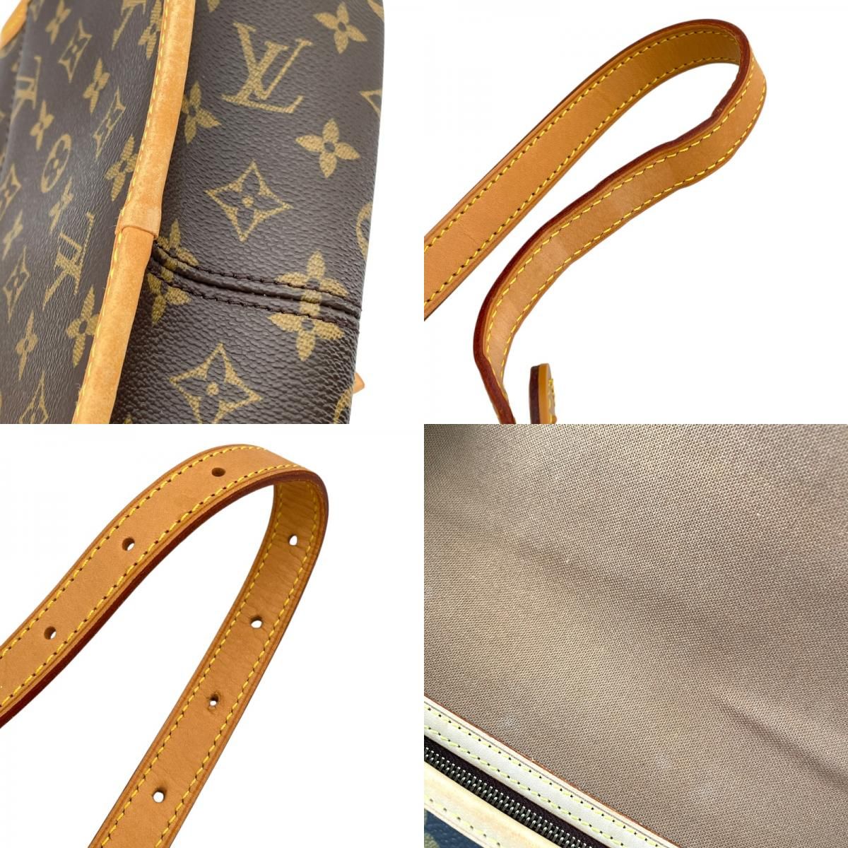 Louis Vuitton Monogram Saloniere Shoulder Bag - Brown