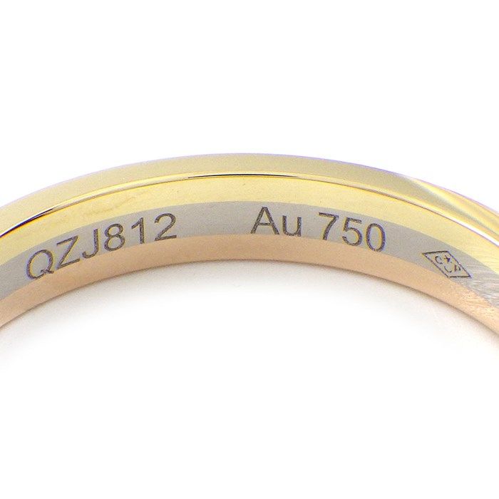 Cartier Trinity Wedding Ring in Three Colors - K18 Gold, Size 19.5