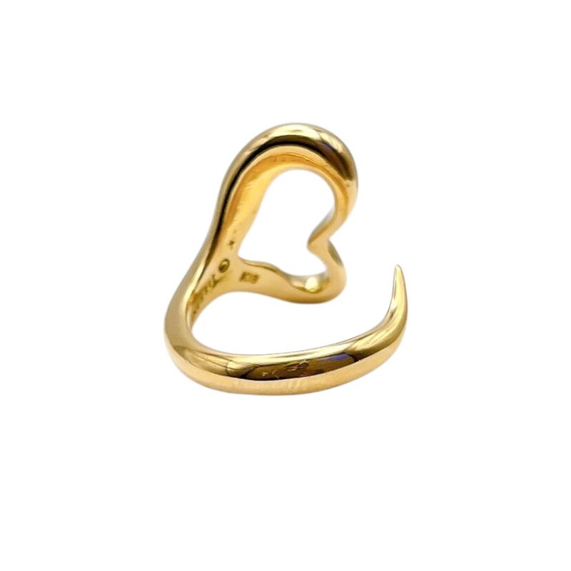 Tiffany & Co. Open Heart Ring in 18K Yellow Gold - Timeless Elegance