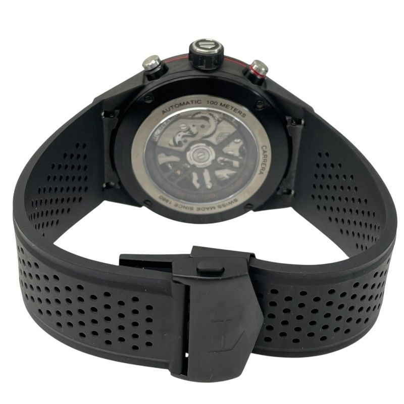 TAG Heuer Carrera Caliber 02 Chronograph - Carbon Automatic Watch