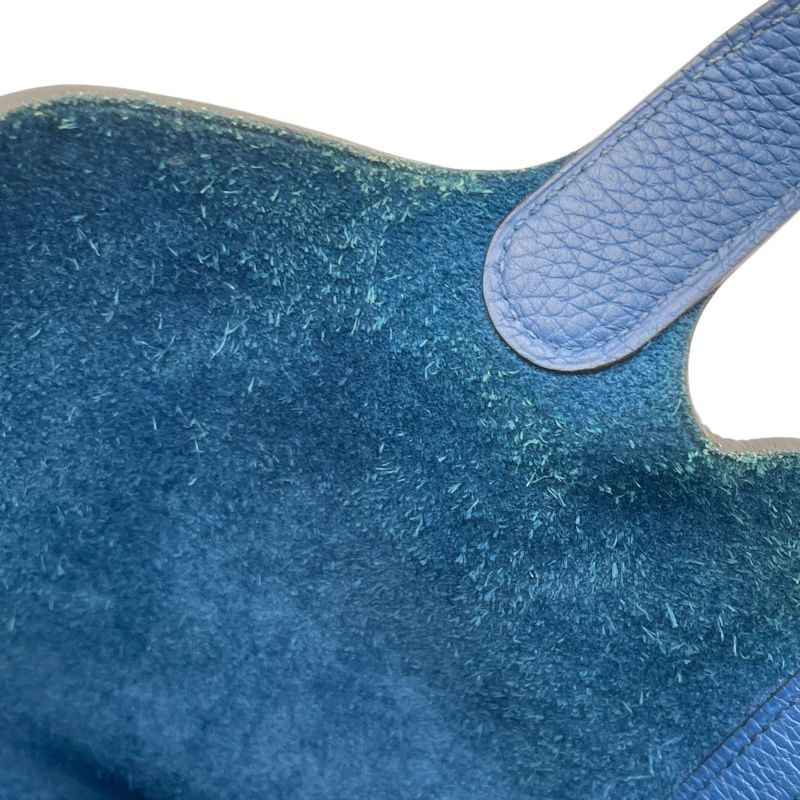 HERMES Picotin Lock PM Blue France with Gold Hardware - Z Stamp