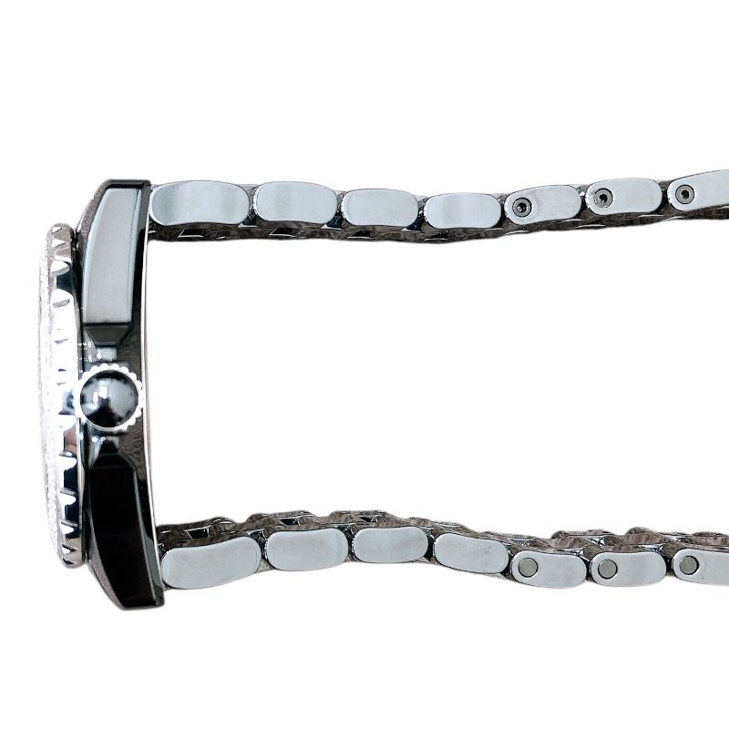 CHANEL J12 38mm Black Ceramic Diamond Men's Watch H1709