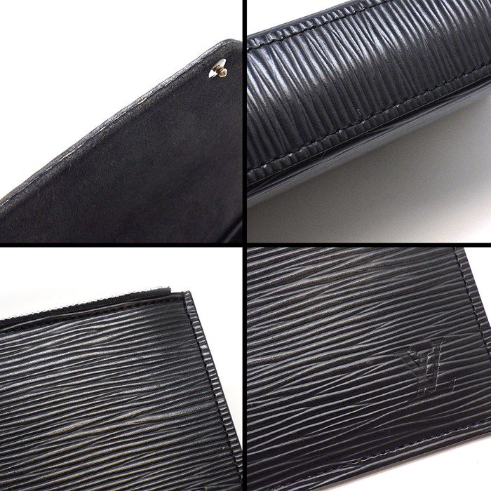 Louis Vuitton Pochette Felicie M81876 Black Epi Leather Shoulder Bag