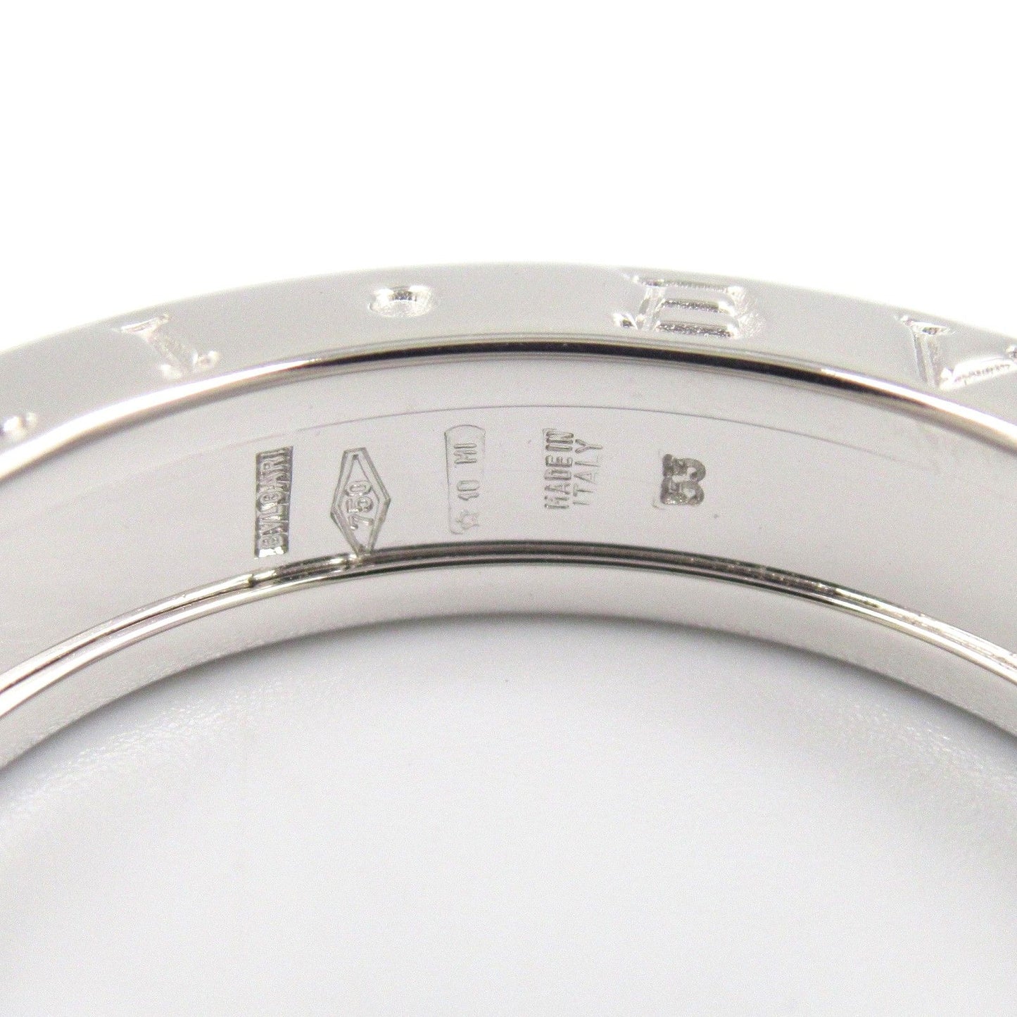 BVLGARI B-zero1 Ring in K18 White Gold - Timeless Elegance
