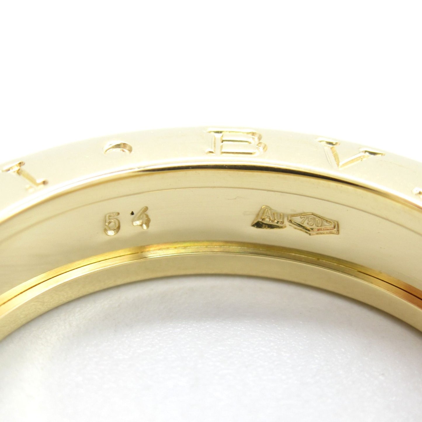 BVLGARI B-zero1 Ring in K18 Yellow Gold - Timeless Elegance