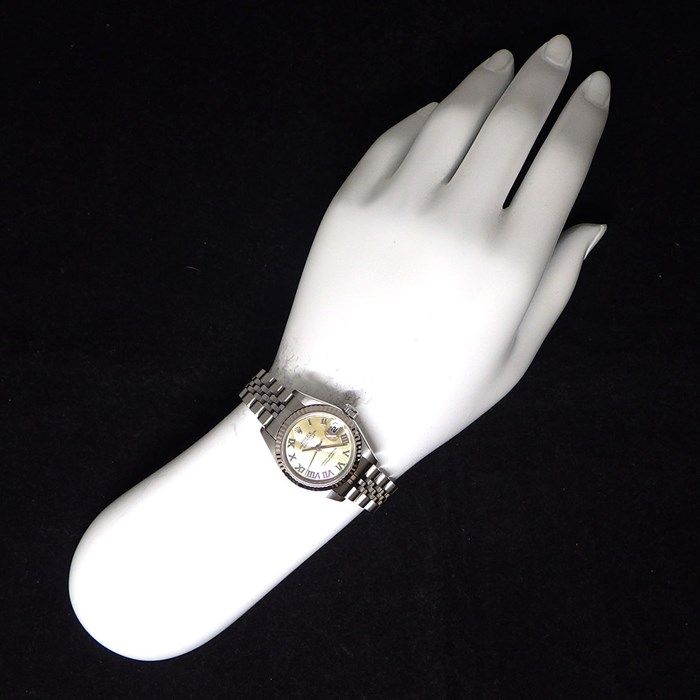 Rolex Datejust 79174 - 2003 Yellow Shell Dial - K18WG & SS