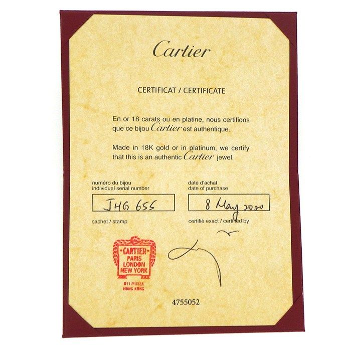 Cartier Juste un Clou Necklace with Diamonds in 18K Pink Gold