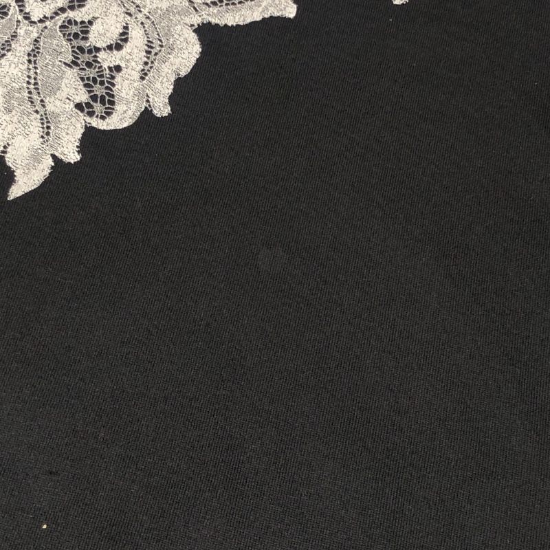 Givenchy Black Cotton Design Print T-Shirt for Men - Size S