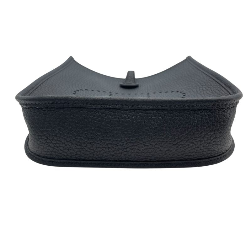 HERMES Evelyne TPM Black with Gold Hardware - Exquisite Luxury