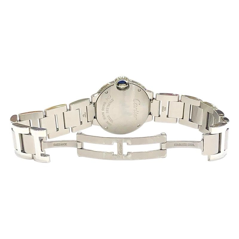 Cartier Ballon Bleu 28mm Silver Women's Watch - W4BB0015
