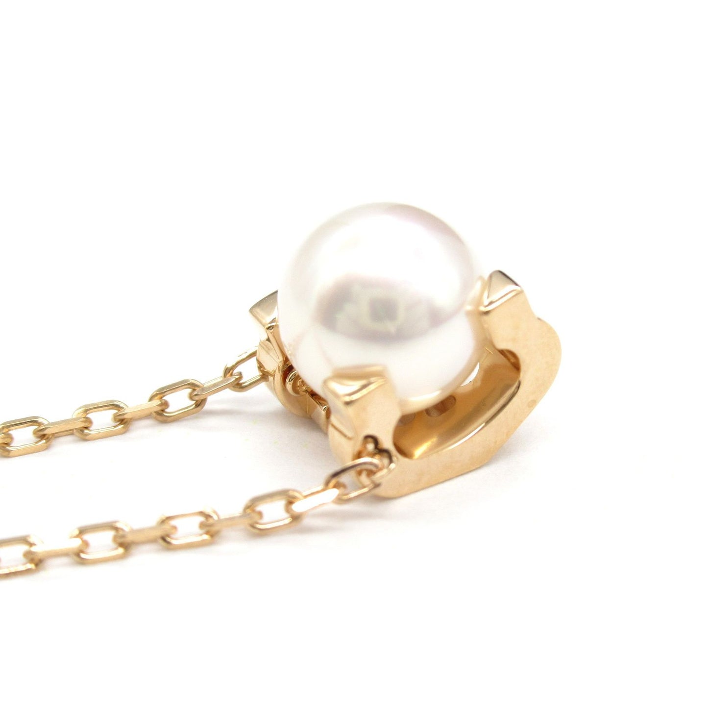 CARTIER C de Cartier Pearl Necklace in 18K Pink Gold