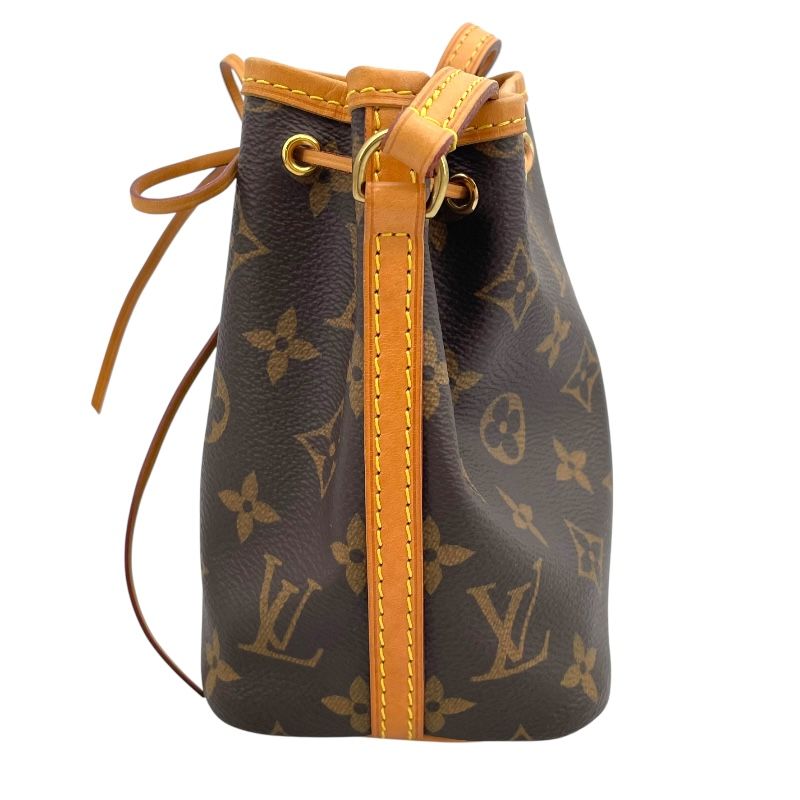 Louis Vuitton Nano Noe M41346 Monogram Canvas Shoulder Bag