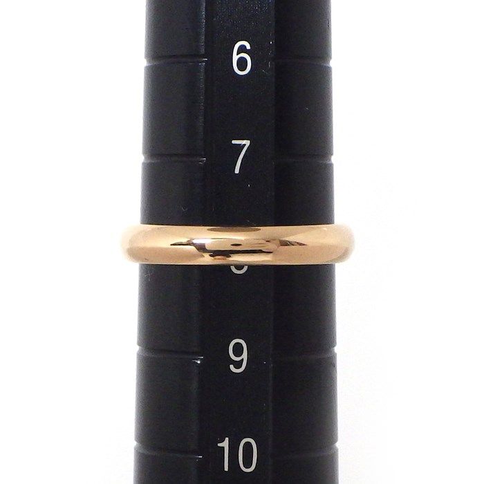 Cartier C de Cartier Wedding Band Ring in K18 Pink Gold with Diamond