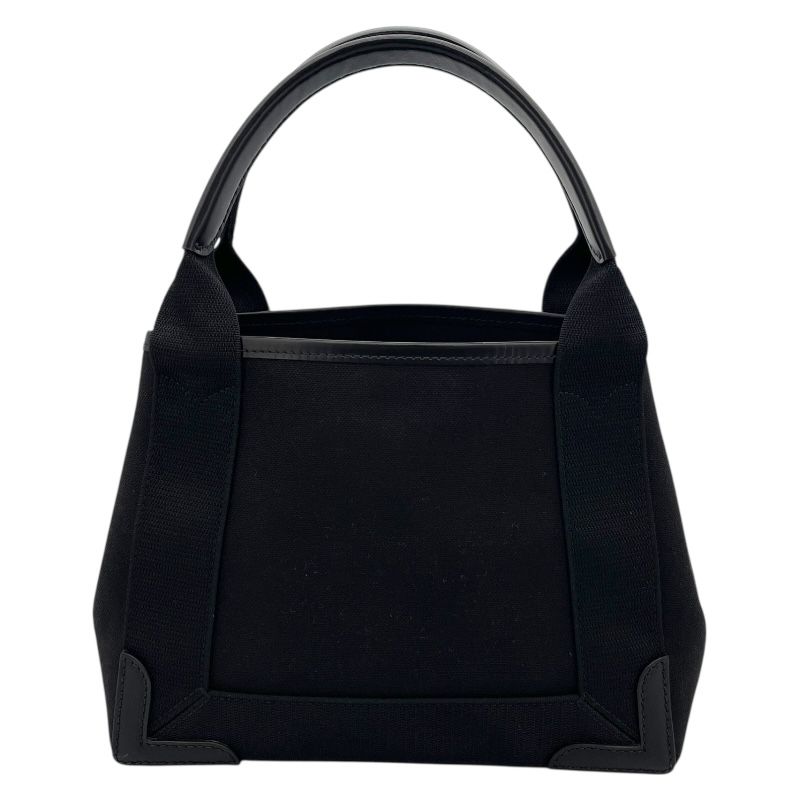 Balenciaga Navy Cabas XS Black Canvas Shoulder Bag