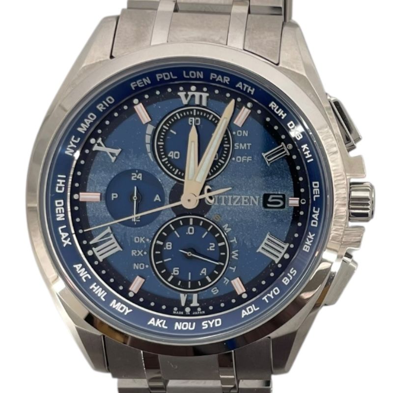 CITIZEN Attesa Diacollection H800-T027385 Blue Gradient Titanium Watch