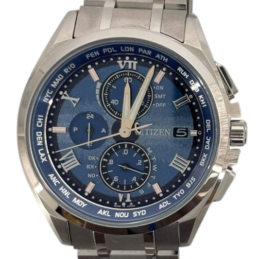 CITIZEN Attesa Diacollection H800-T027385 Blue Gradient Titanium Watch