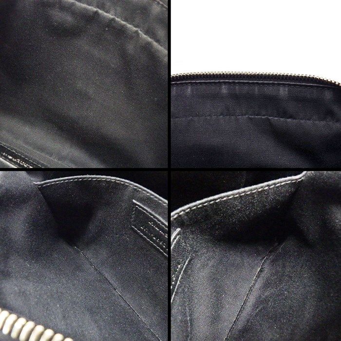 YSL Lou Camera Bag Heart in Black & Red Calfskin Leather