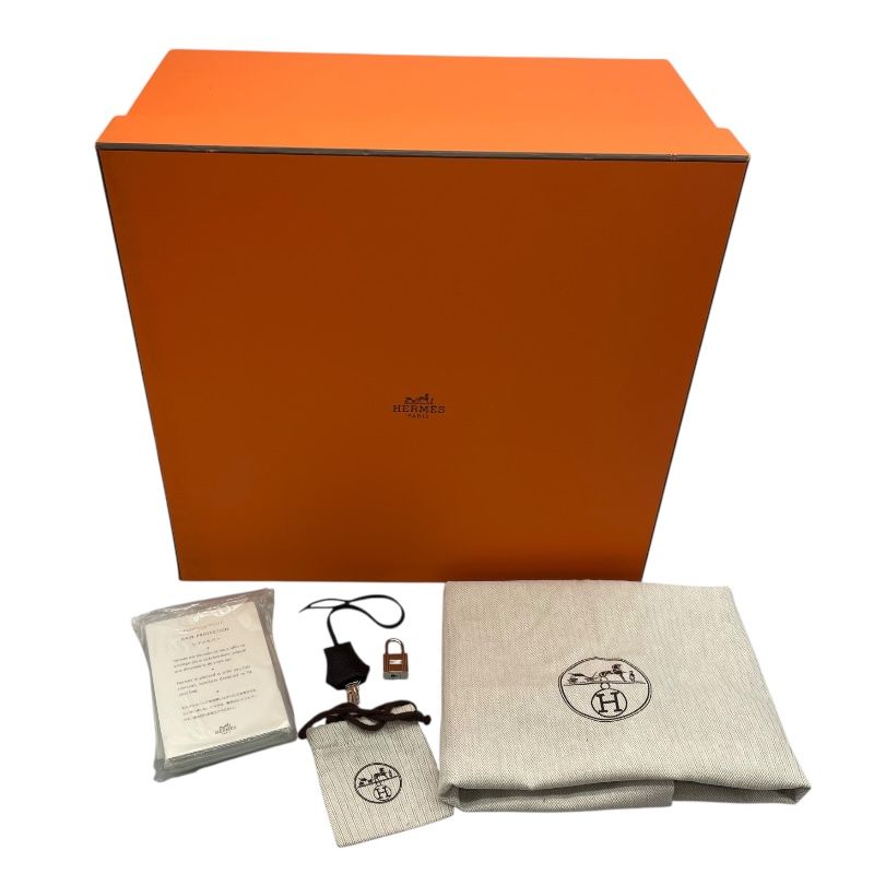 HERMES Birkin 35 Black Togo Leather Handbag with Silver Hardware