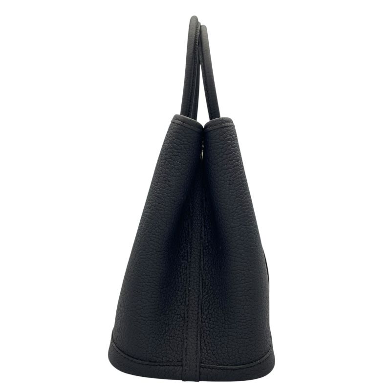 HERMES Garden Party TPM Handbag in Blue Indigo Negonda