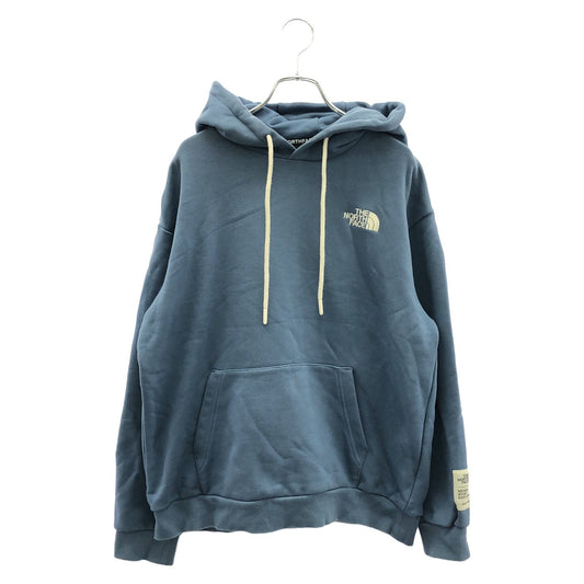 THE NORTH FACE WHITE LABEL Blue Cotton Pullover Hoodie - Size M