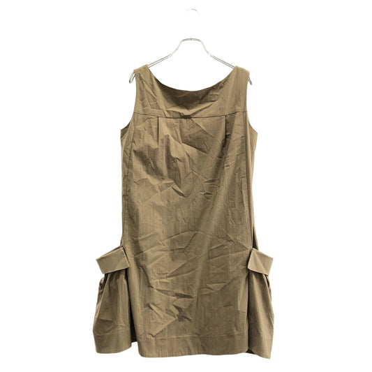 FOXEY NEW YORK Elegant Brown Cotton Dress - Size 40