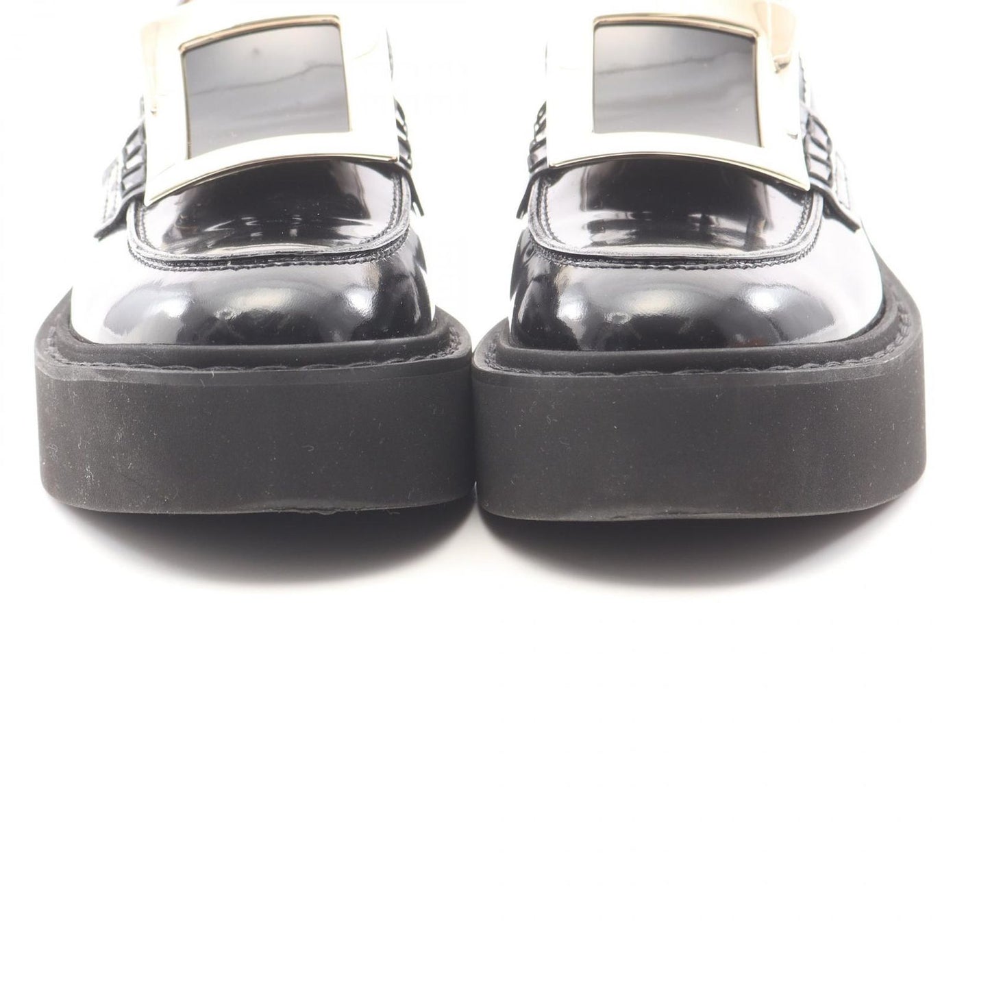 Roger Vivier Vivrenge Loafers in Black Leather - Timeless Elegance