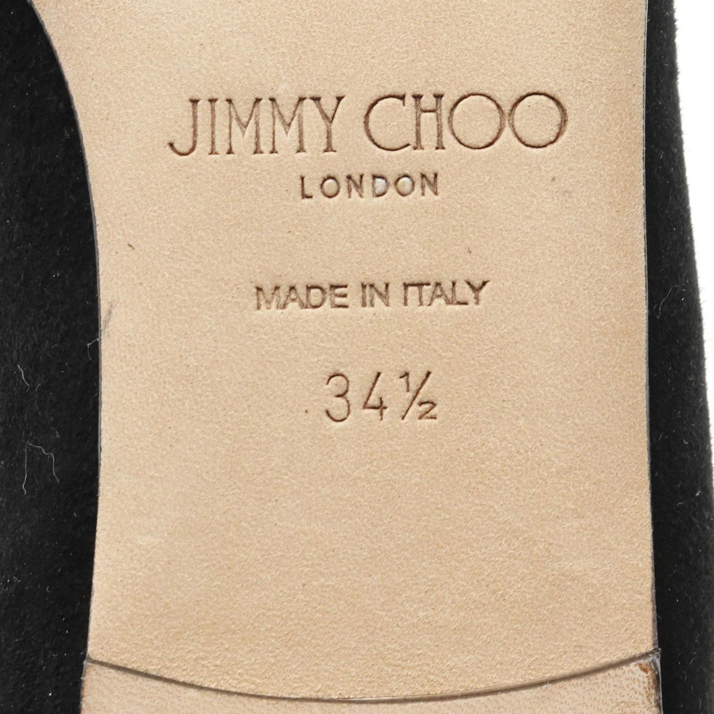 Jimmy Choo MIRELE FLAT Black Suede Women's Flats - Exquisite Elegance