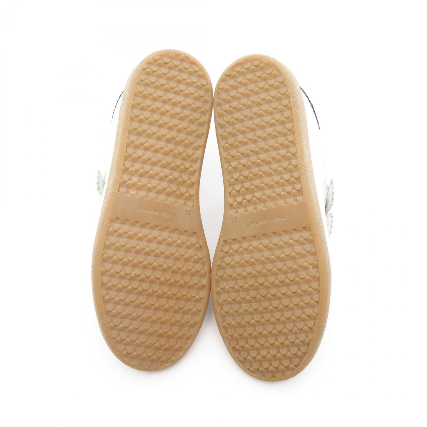 ISABEL MARANT BETH White Leather Sneakers - Timeless Elegance