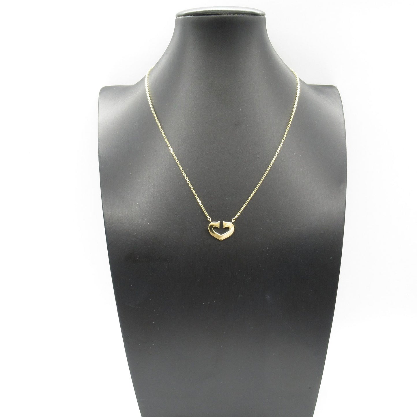 CARTIER C Heart Necklace in K18 Yellow Gold - 40.5cm