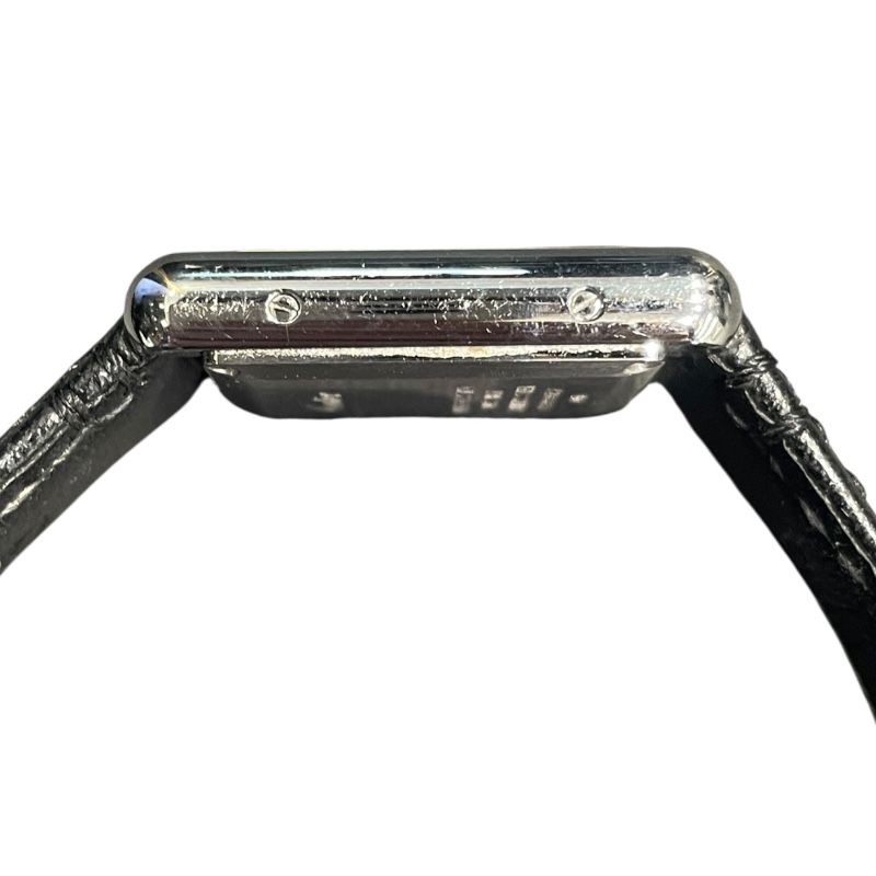 Cartier Tank Must WSTA0060 Stainless Steel & Leather Men's Watch