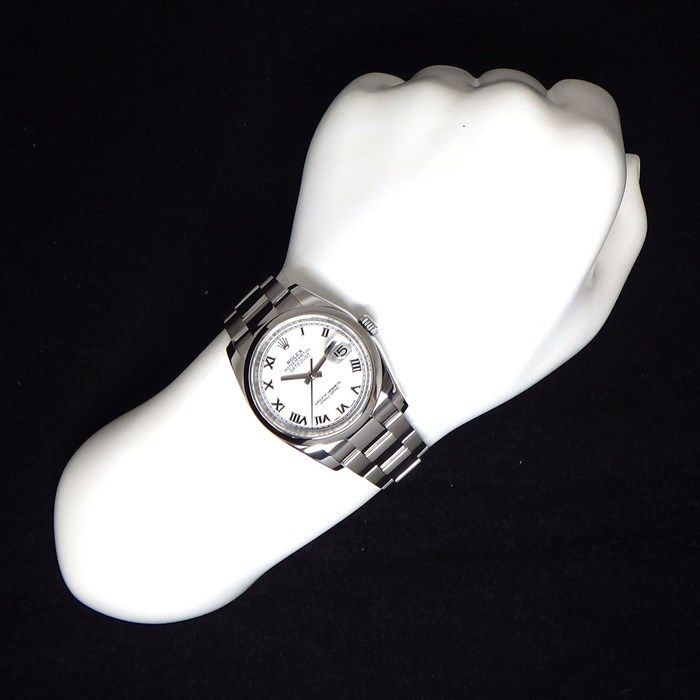 Rolex Datejust 116200 White Dial with Roman Numerals - Exceptional Condition