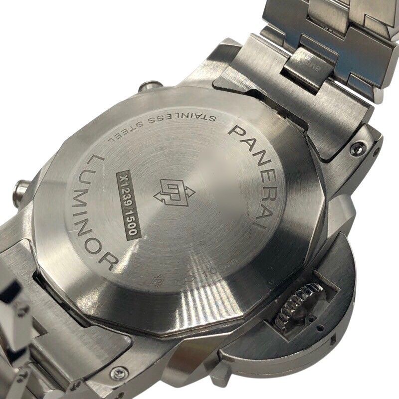 Panerai Luminor Chrono PAM01110 - Exquisite Blue Dial Timepiece