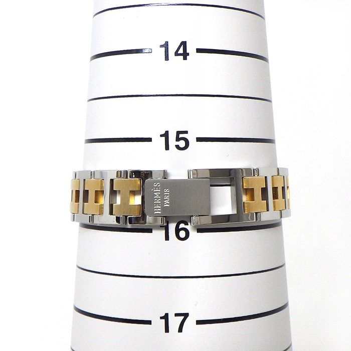 HERMES Clipper Date White Dial Quartz Watch - Exquisite Craftsmanship