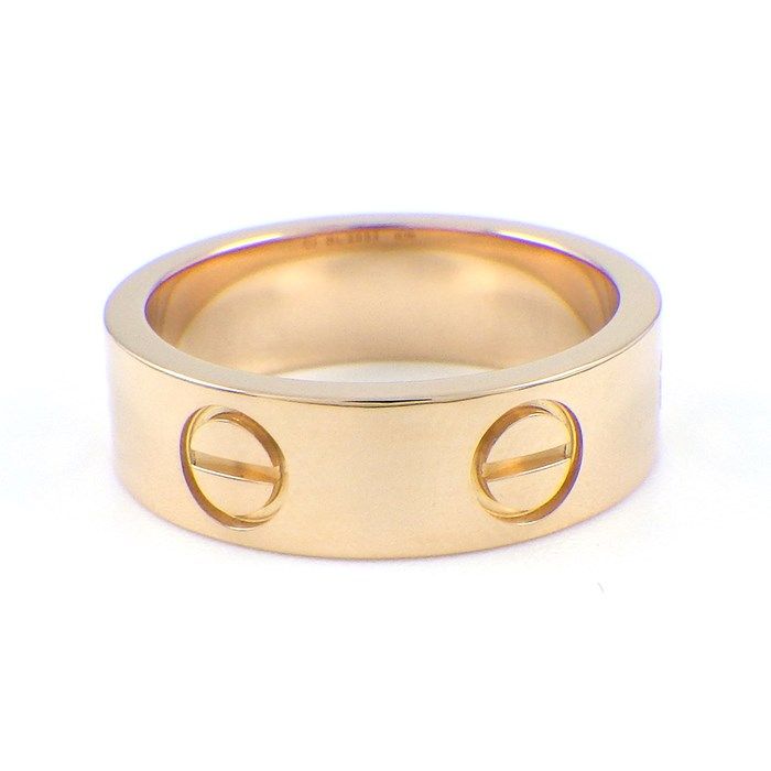 Cartier Love Ring MM in K18 Pink Gold - Timeless Elegance