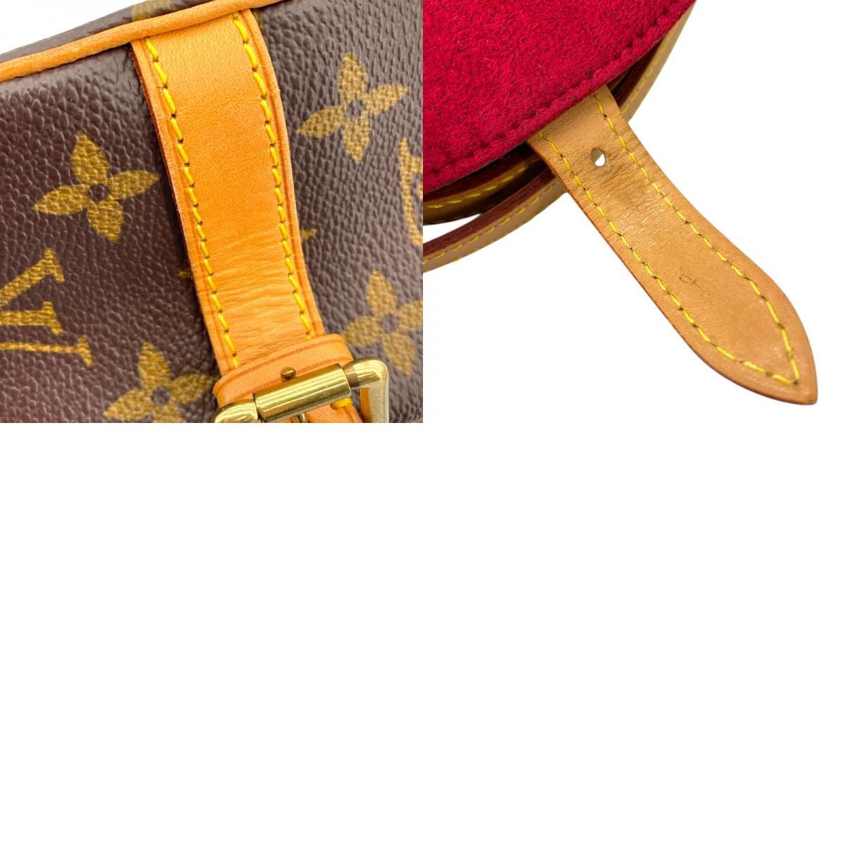 Louis Vuitton Tambour M51179 Monogram Brown Shoulder Bag