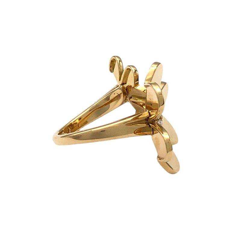 Van Cleef & Arpels Frivole Entre Les Doigts Ring - K18YG & Diamonds