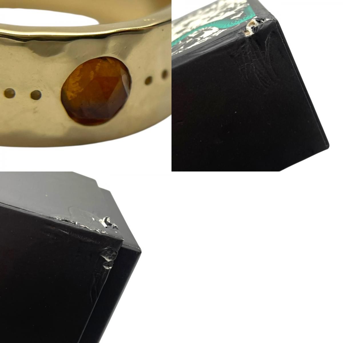 GUCCI Icon Ring with Multicolored Stones - Au750 Gold