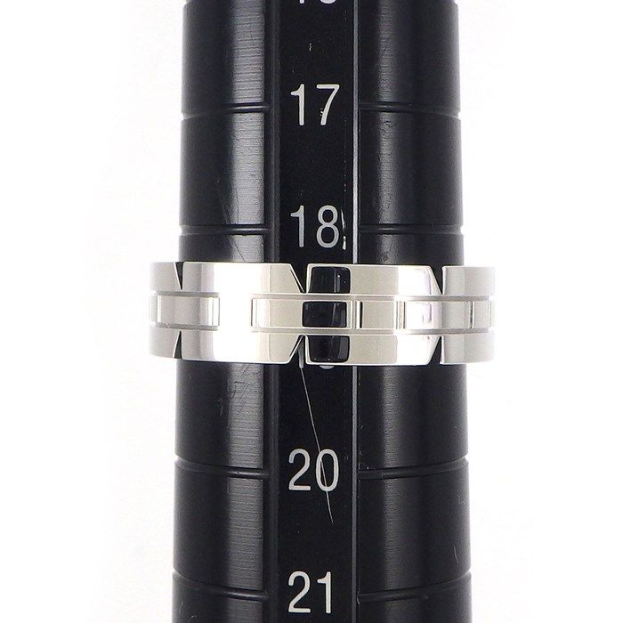 Cartier Tank Française K18WG Ring - Size 18.5 / #59