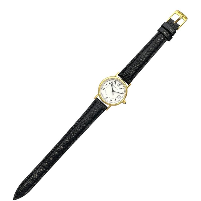 Tiffany & Co. Women's K18YG White Quartz Watch - Timeless Elegance