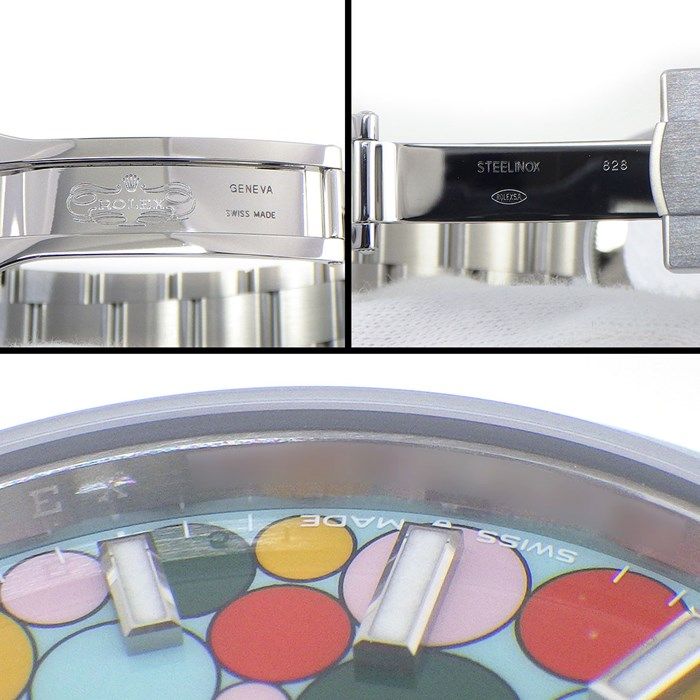 Rolex Oyster Perpetual 277200 - Candy Pink & Turquoise Blue Dial