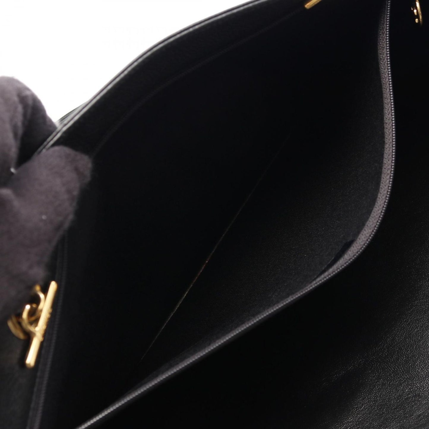 CHANEL Coco Mark Black Calfskin Tote Bag - Exquisite Luxury