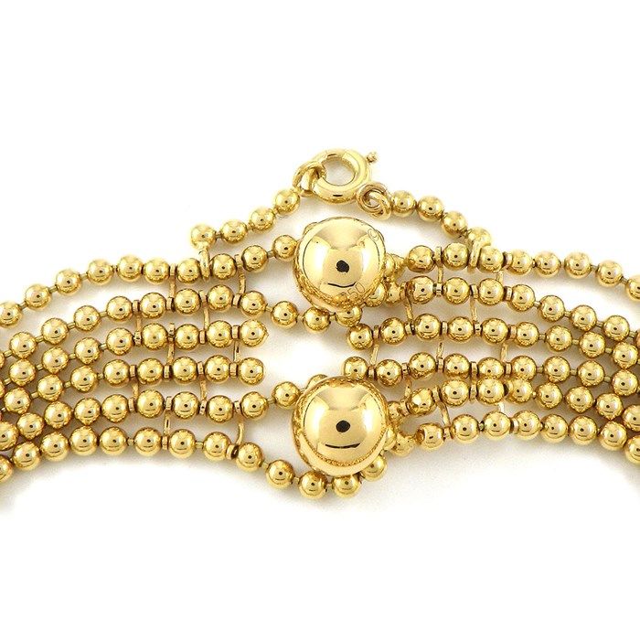 Cartier Paris Nouvel Vague Ball Chain Bracelet in 18K Yellow Gold