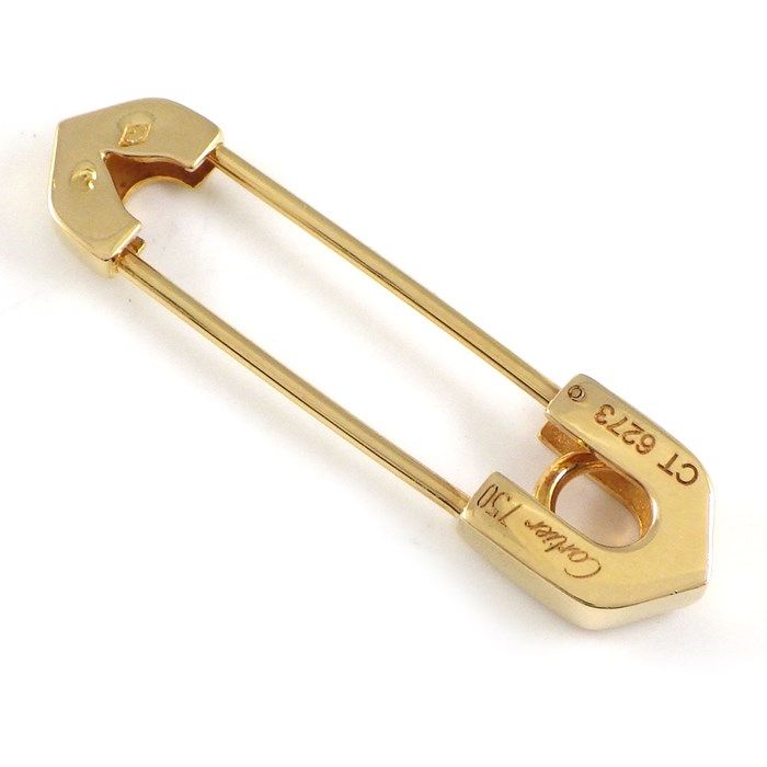 Cartier Entrelacés C2 2C K18YG Brooch - Exquisite Craftsmanship