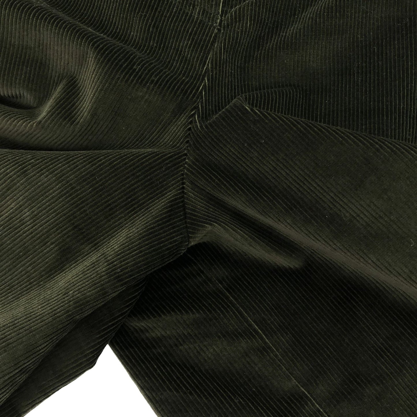 MAX MARA Dark Green Cotton Pants - Elegant S Size