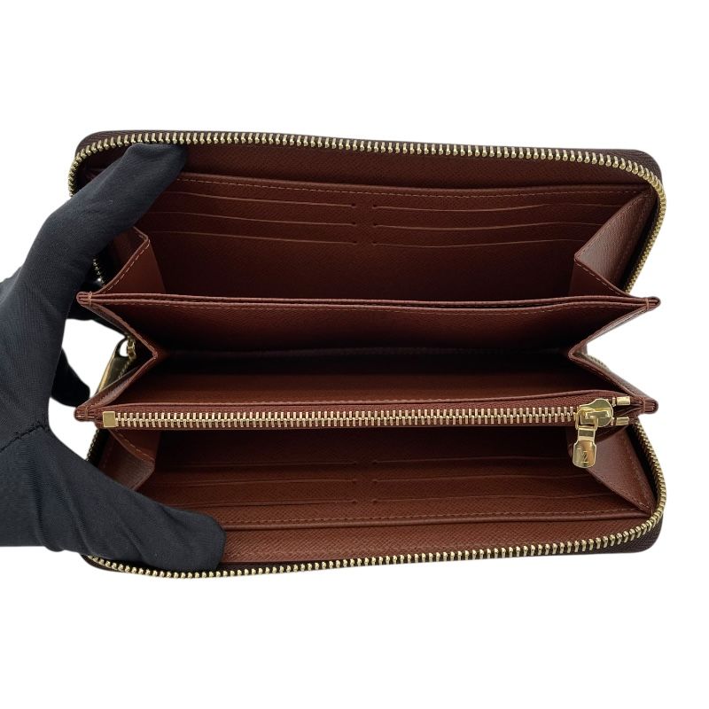 Louis Vuitton Zippy Wallet M42616 - Brown Monogram Canvas