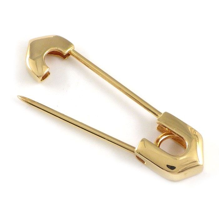 Cartier Entrelacés C2 2C K18YG Brooch - Exquisite Craftsmanship