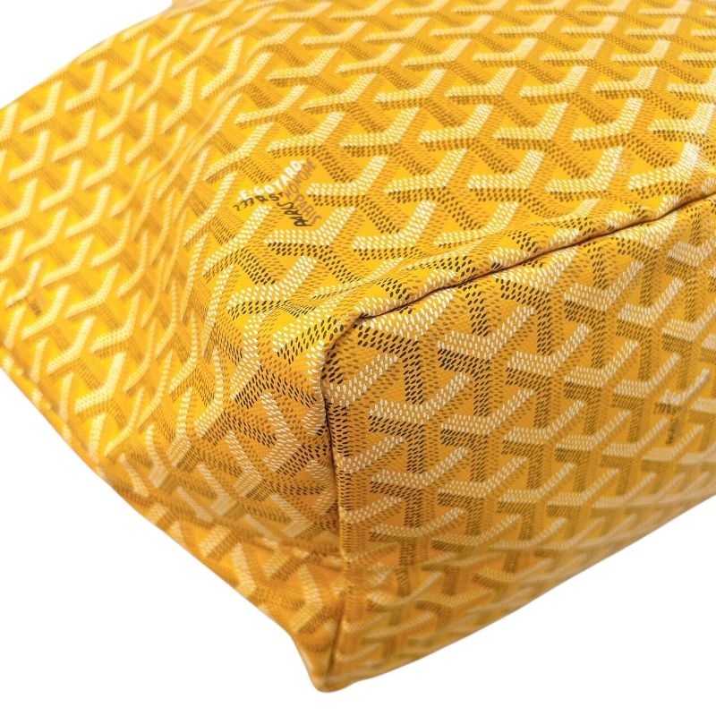 Goyard Saint Louis GM Yellow Tote Bag - Iconic Luxury Canvas